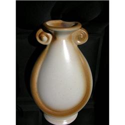 Antique Moon Shaped Porcelain Vase #1496453