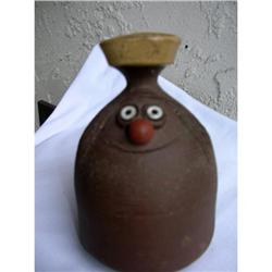 Marked  Piece of  Old Bead Eyed Earthenware  #1496454