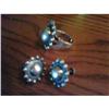 Image 1 : Vintage Taxco mex ring and earrings set #1509920