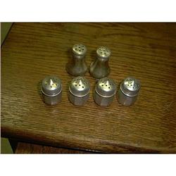 Six (6) Assorted Salt and Pepper Shakers #1510005