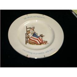 Holly Hobbie "Freedom Series" Plate #1510013