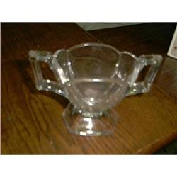 Cute Handle Sugar Dish Signed "H" #1510020