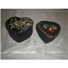 Image 1 : Two Hand Made Needlepoint Boxes from Hungary #1510023