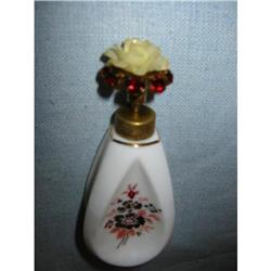 Vintage French Milkglass perfume bottle!  #1510087