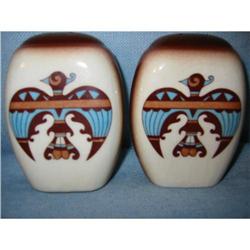 Vintage h. paint salt and pepper shaker! #1510089