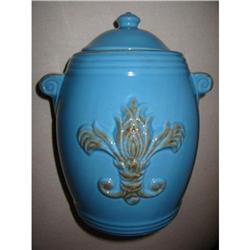 Fleur d' elise blue lidded container!  #1510097