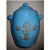 Image 1 : Fleur d' elise blue lidded container!  #1510097