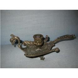 Italian Brass Candle holder!  #1510100