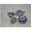 Image 1 : 4 RHINESTONE PINS *VINTAGE* #1510146