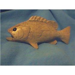 FISH DECOY CARVED FROM WOOD #1510159