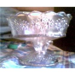 UNIQUE AND SPECTACULAR FENTON ORANGE TREE CLEAR#1510202