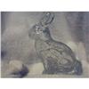 Image 1 : Glass Rabbit Candy Container #1510219