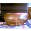 Image 1 : VERY UNIQUE ORANGE CARNIVAL GLASS BOWL #1510233