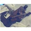 Image 1 : WOOD CARVING OF A MAN PLAYING THE BASS FIDDLE #1510245