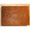 Image 1 : Pyrography  floral box  1905 keepsake #1510262
