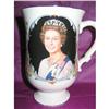 Image 1 : SILVER JUBILEE MUG FOR QUEEN ELIZABETH II #1510302