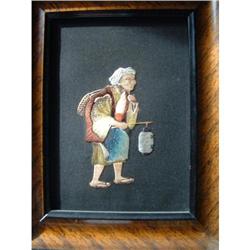 PAIR OF CHINESE BLIND STITCH EMBROIDERYS #1510308