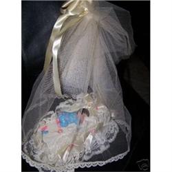 VINTAGE BABY SHOWER DECORATION 1950'S BABY #1510348