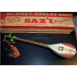 ANTIQUE MINIATURE SAZ - MEHMET ATALAY TARIKI #1510356