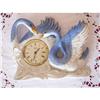 Image 1 : Vintage Swan Clock with gold plating - #1510379