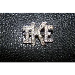 RARE VINTAGE IKE PIN - DWIGHT EISENHOUSER - #1510383