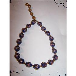 Vintage Venetian Wedding Cake Bead Necklace - #1510392