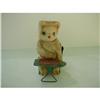 Image 1 : ADORABLE WIND-UP LITTLE CAT IRONING #1510459