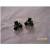 Image 1 : SIGNED ~WEISS~ GREEN RHINESTONE CLIP ON #1510608