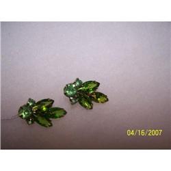 JULIANA GREEN RHINESTONE EARRINGS #1510617