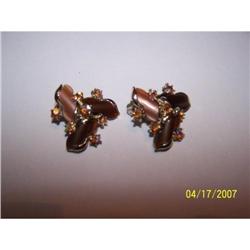 LISNER THERMOSET LUCITE WITH RHINESTONES CLIP #1510625