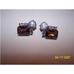 STUNNING AURORA BOREALIS RHINESTONE EARRINGS - #1510630