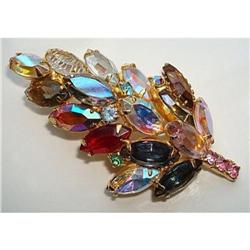 ~JULIANA~ MULTI-COLOR RHINESTONE BROOCH ? #1510646
