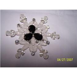KENNETH J. LANE SNOW FLAKE AB & RHINESTONE #1510666