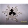 Image 1 : KENNETH J. LANE SNOW FLAKE AB & RHINESTONE #1510666