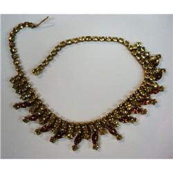 STUNNING AURORA BOREALIS & RHINESTONE NECKLACE #1510673