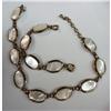Image 1 : BERGEE 2 PC DEMI PARURE MOTHER OF PEARL SET #1510674