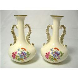 ART Deco E & R American ARTWARE Pottery VASES #1510695