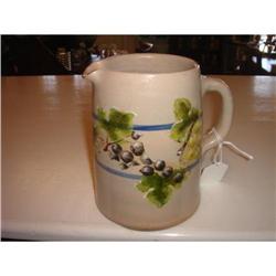 vintage salt glazed milk pitcher #1510786