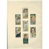 Image 1 : 7 Matted  "Cinema Celebrities" Cigarette Cards #1510792