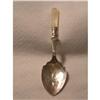 Image 1 : STERLING SILVER PEARL HANDLE JELLY SPOON #1510812
