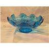 Image 1 : Viking Blue Glass Compote or Tidbit  #1510826
