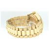 Image 3 : Rolex Mens 18K Yellow Gold MOP String Diamond Quickset President Wristwatch