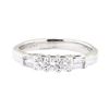 Image 2 : 0.50 ctw Diamond Ring - 14KT White Gold