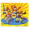 Image 1 : "Tra La La" Limited Edition Sericel featuring The Banana Splits from Hanna-Barbe