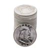 Image 1 : Roll of (20) Brilliant Uncirculated 1961-D Franklin Half Dollar Coins