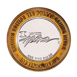 .999 Silver Hilton Las Vegas, Nevada $10 Casino Limited Edition Gaming Token