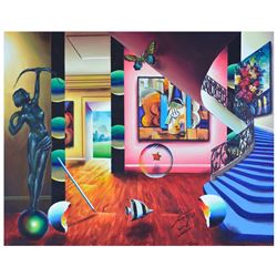 Ferjo "Abstract Beauty" Original Oil On Canvas