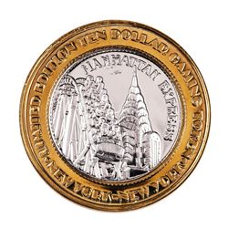 .999 Silver New York New York Hotel & Casino $10 Limited Edition Gaming Token