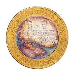 .999 Silver Nevada Landing Jean, NV $10 Casino Limited Edition Gaming Token
