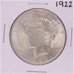 1922 $1 Peace Silver Dollar Coin
